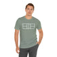 Classy White Lines Pickleball Court Unisex T-shirt