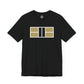 Classy Gold/Black Pickleball Court Unisex T-shirt