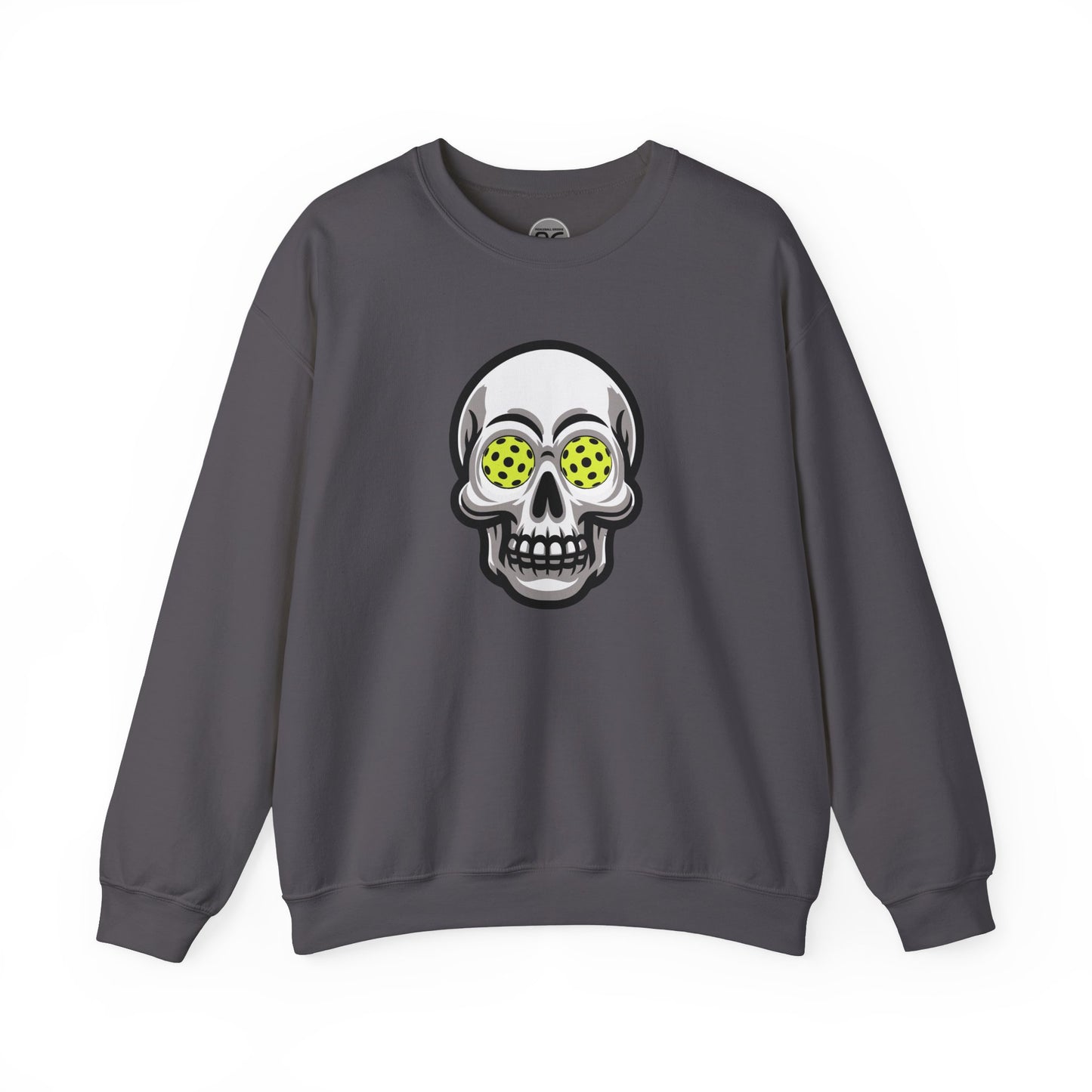 Pickleball Skull Unisex Heavy Blend™ Crewneck Sweatshirt