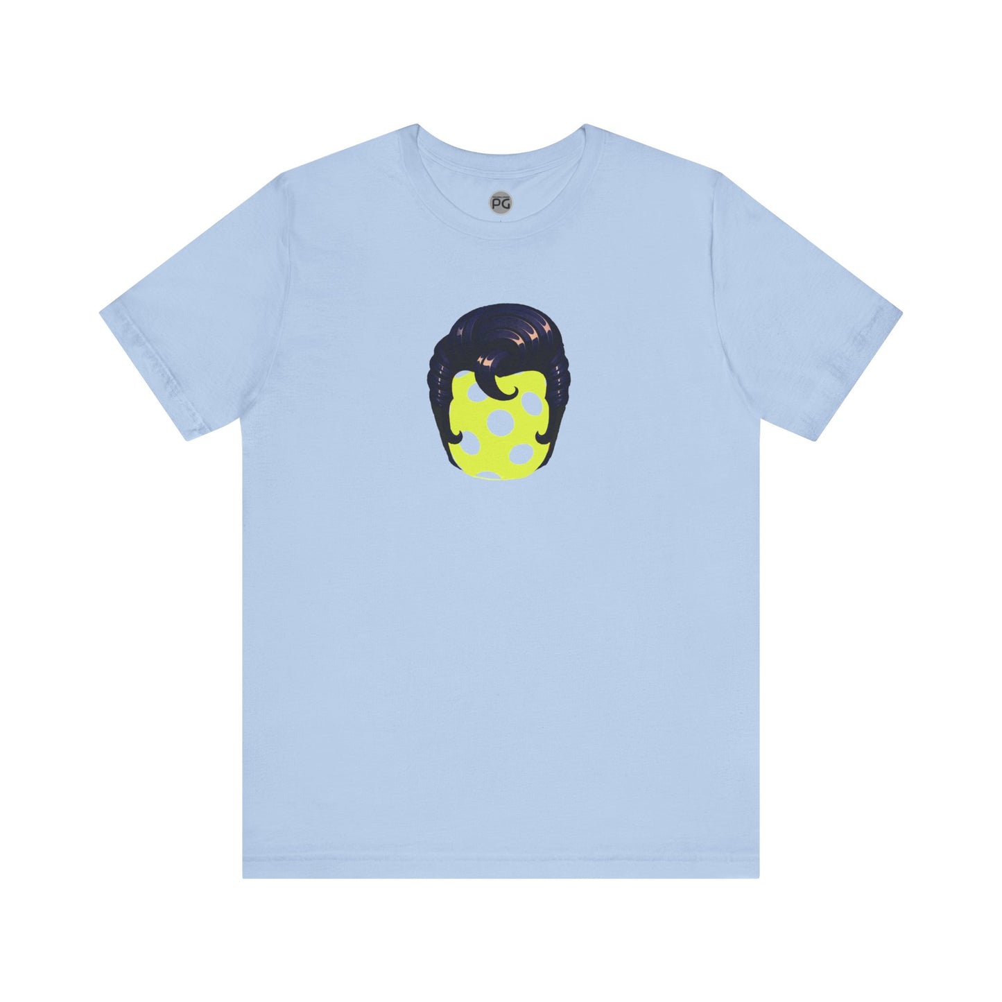 ‘Elvis has left the kitchen!” Unisex Jersey Short Sleeve Tee