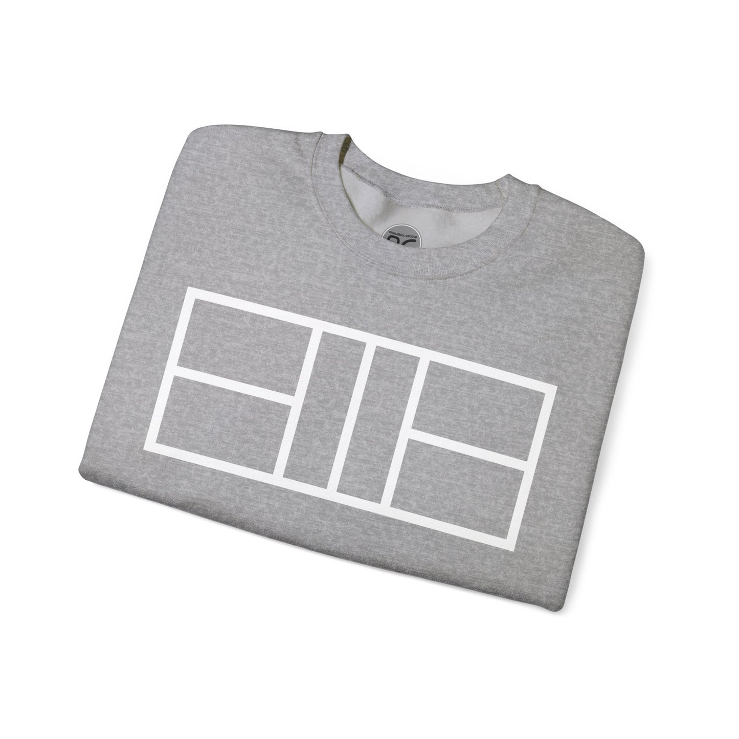 Classy white lines Unisex Heavy Blend™ Crewneck Sweatshirt