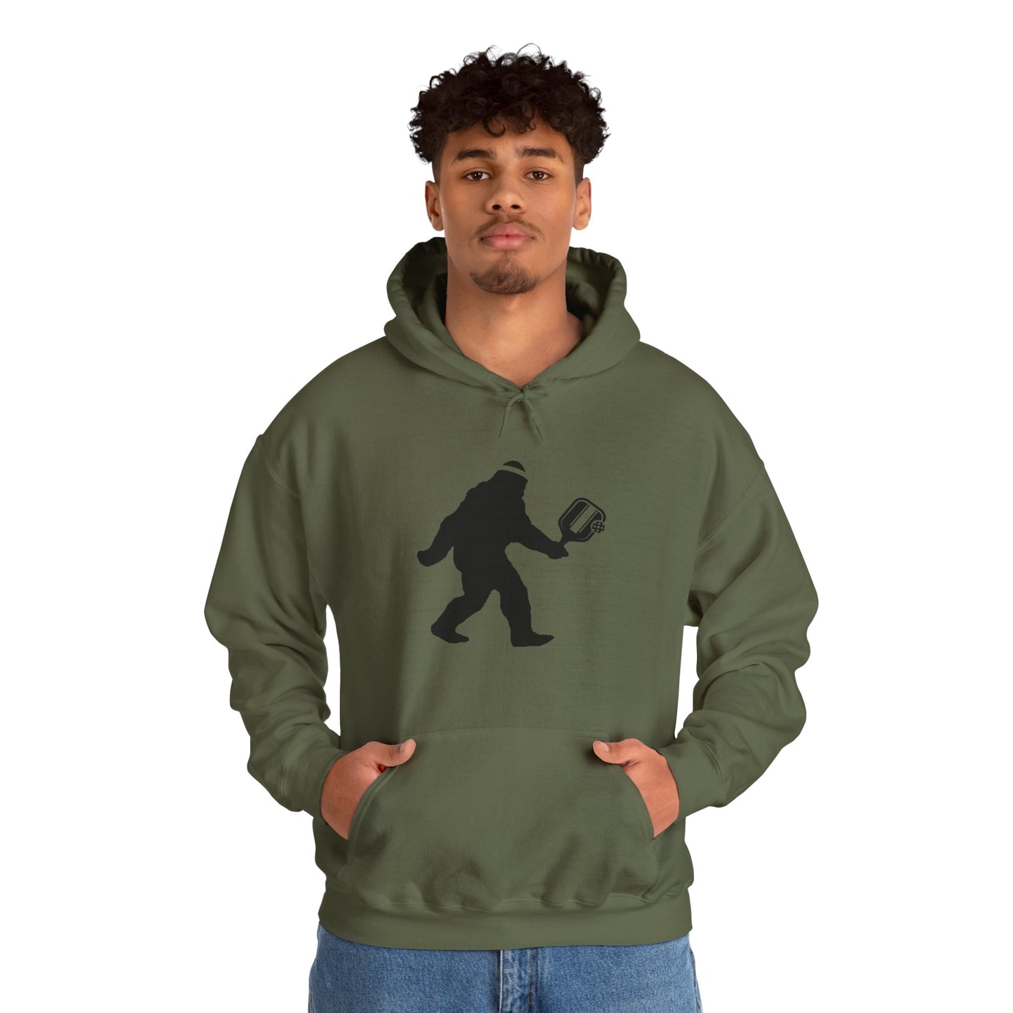 Pickle Squatch Unisex Hooded Sweatshirt