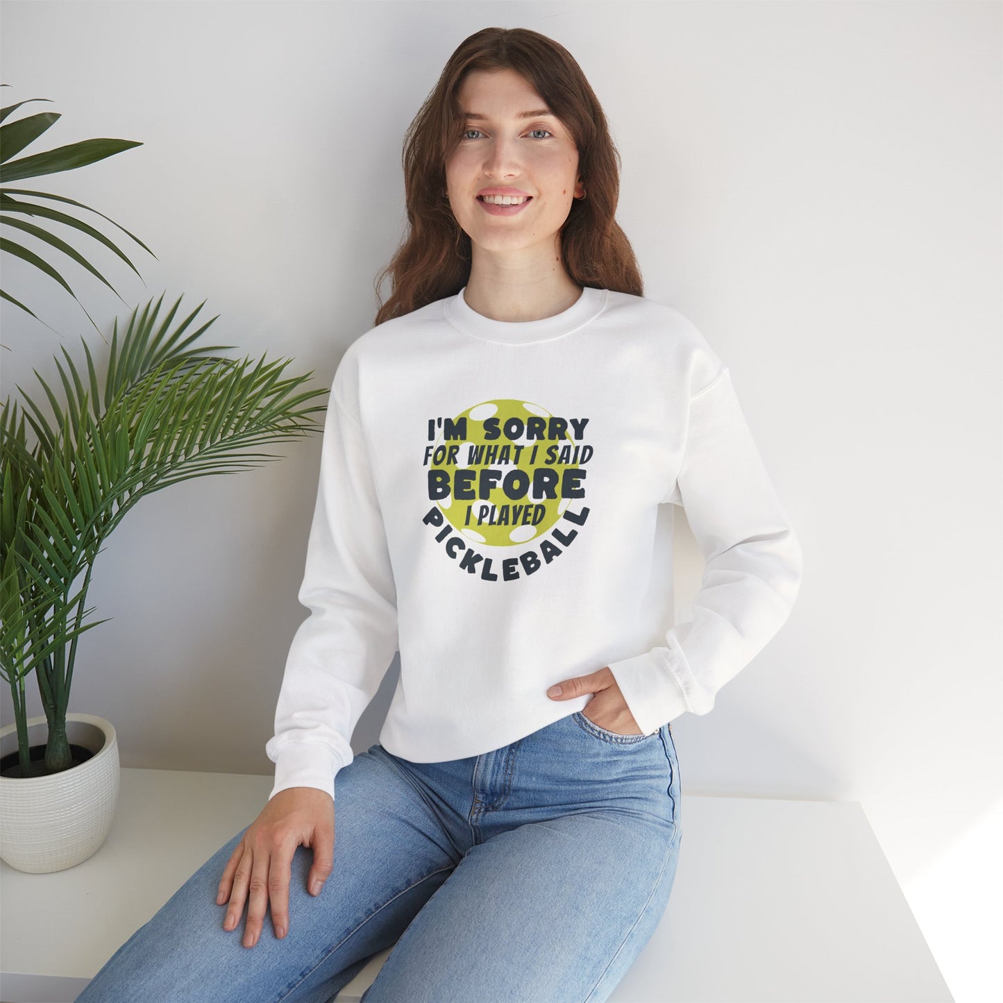 I’m Sorry! Unisex Crewneck Sweatshirt