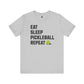 Eat, Sleep, Pickleball, Repeat - Unisex Tee