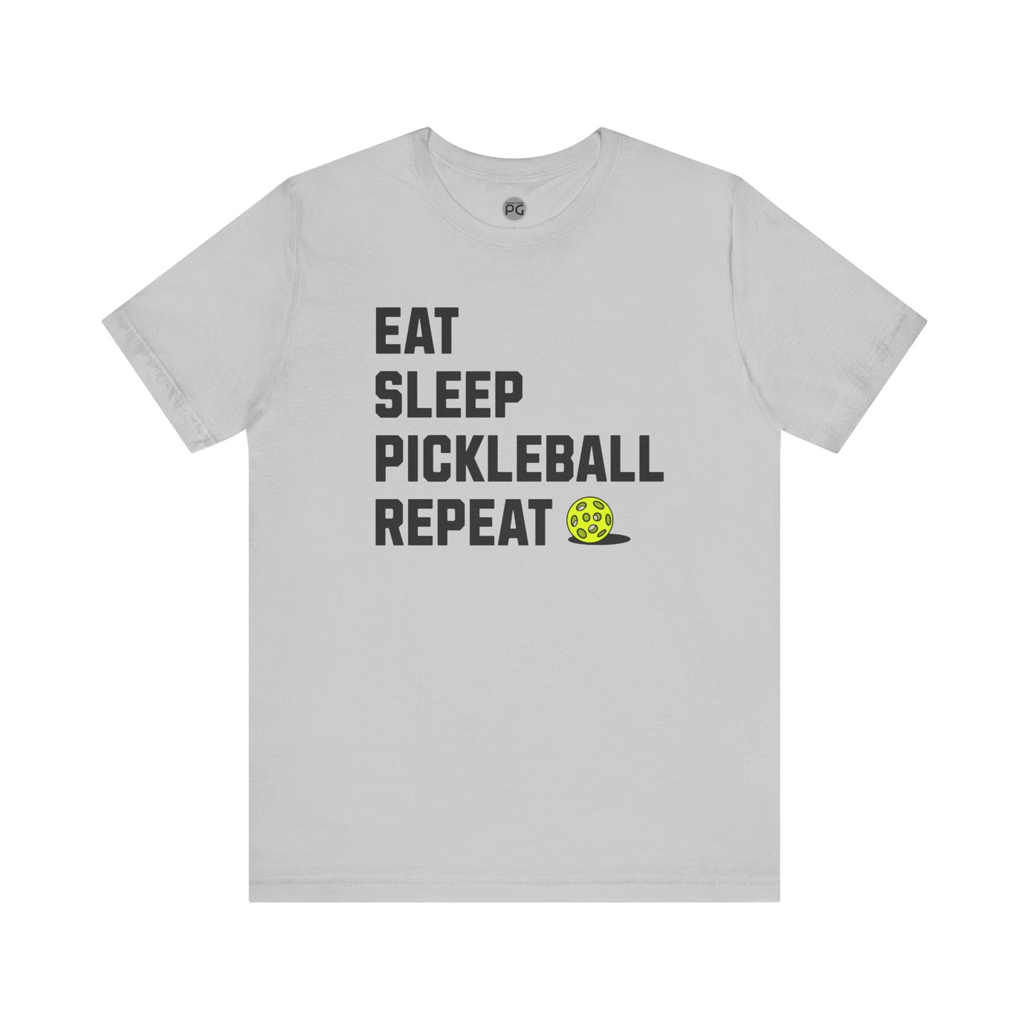 Eat, Sleep, Pickleball, Repeat - Unisex Tee