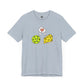 Cheese and Pickleball Love Unisex Jersey Short Sleeve Tee