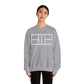 Classy white lines Unisex Heavy Blend™ Crewneck Sweatshirt