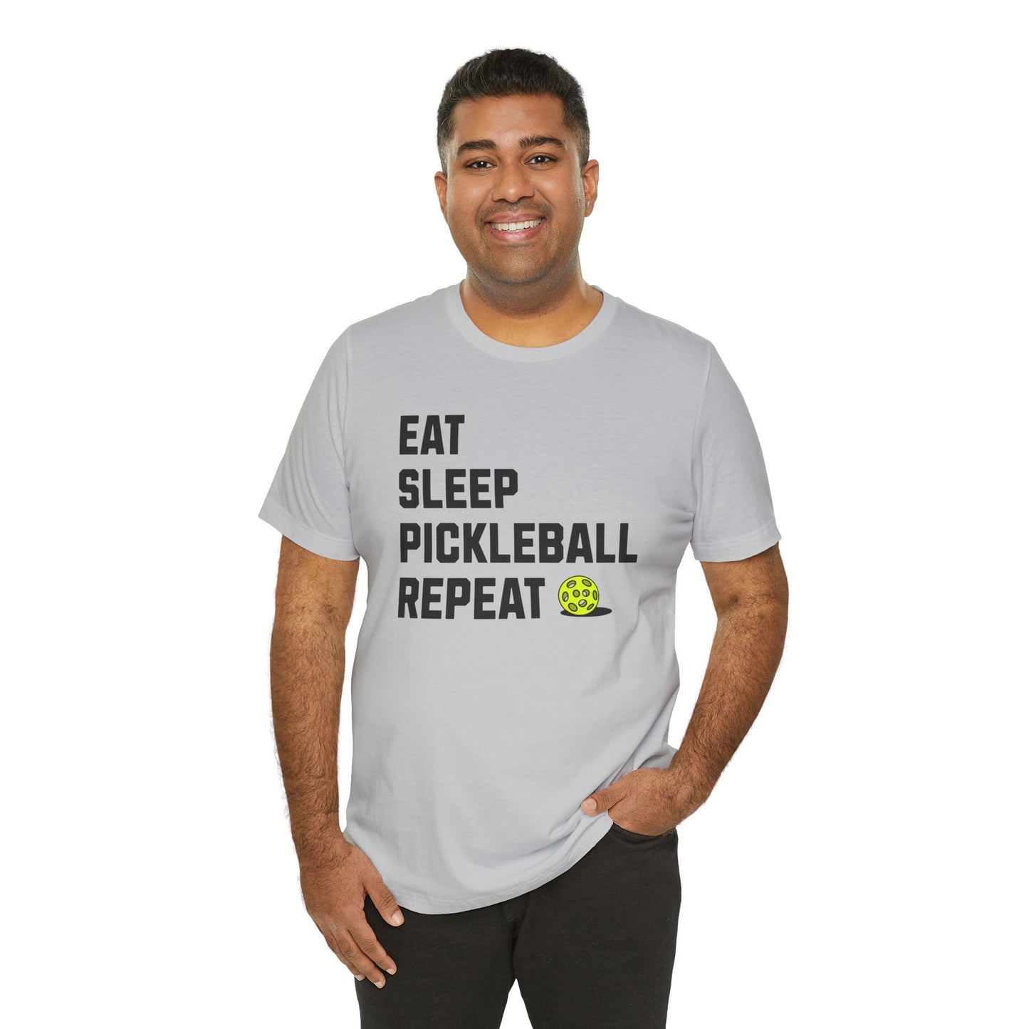 Eat, Sleep, Pickleball, Repeat - Unisex Tee