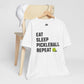 Eat, Sleep, Pickleball, Repeat - Unisex Tee
