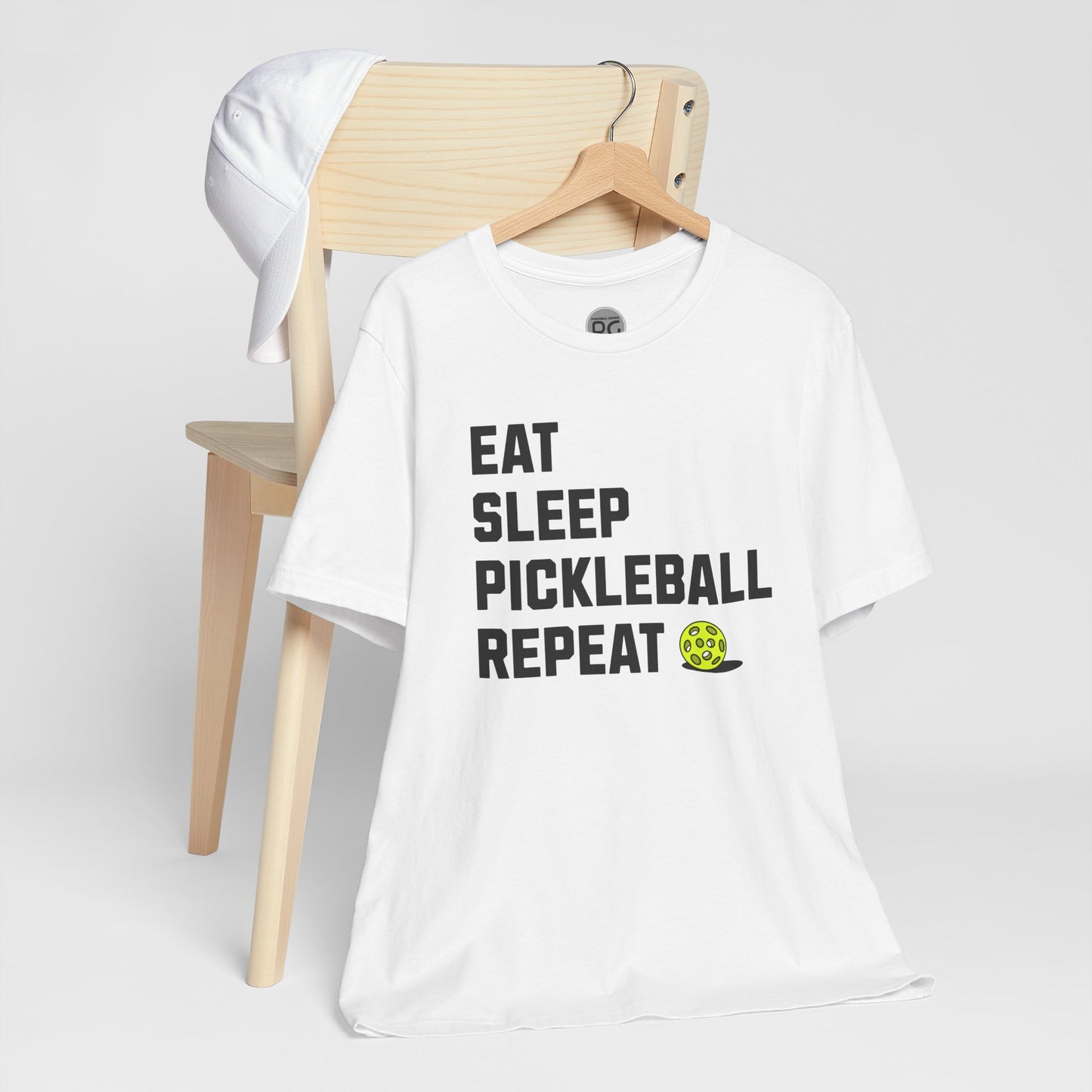 Eat, Sleep, Pickleball, Repeat - Unisex Tee