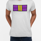 Classy Purple/Gold Pickleball Court Unisex Tee