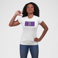 Classy Purple/Gray Pickleball Court Unisex Tee