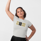 Classy Gold/Black Pickleball Court Unisex Tee