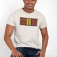 Classy Maroon/Gold Pickleball Court Unisex Tee