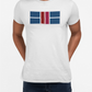 Classy Blue/Red Pickleball Court Unisex Tee