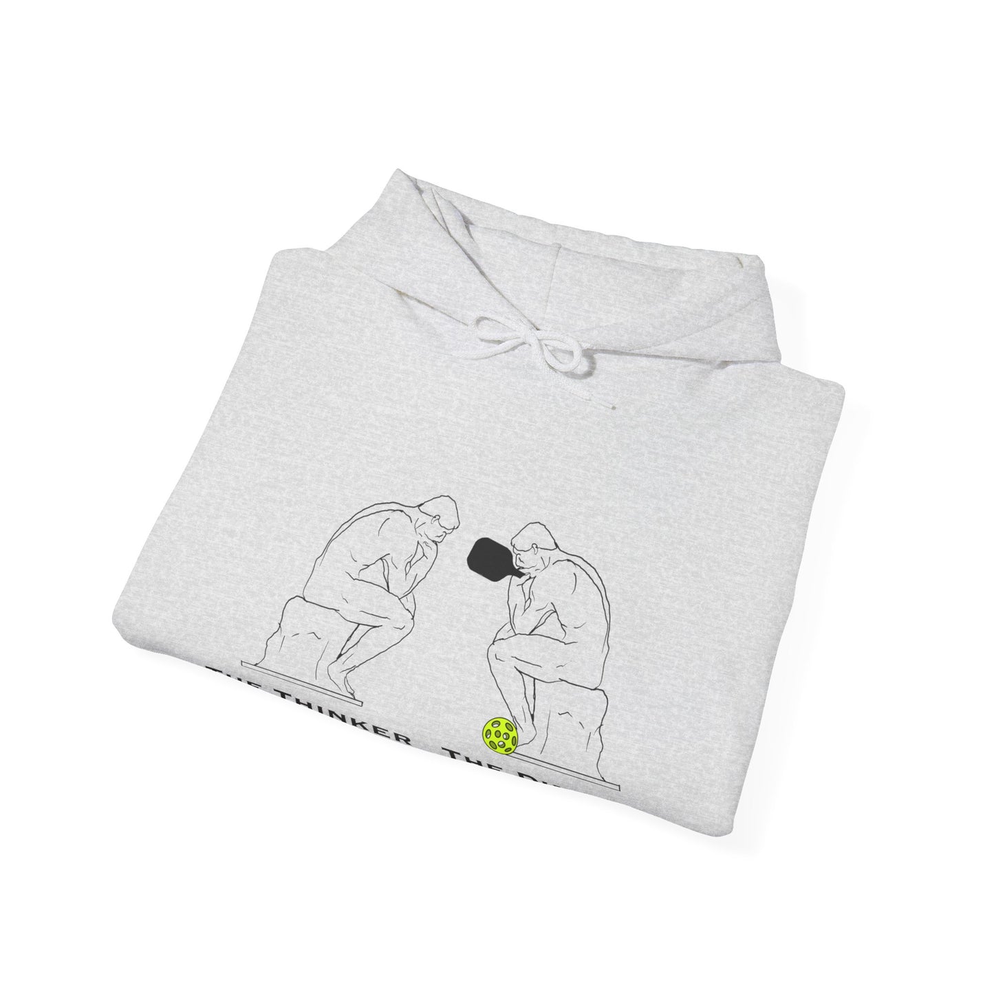 Who Says Pickleball Isn't for Intellectuals Unisex Heavy Blend™ Hooded Sweatshirt