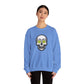 Pickleball Skull Unisex Heavy Blend™ Crewneck Sweatshirt