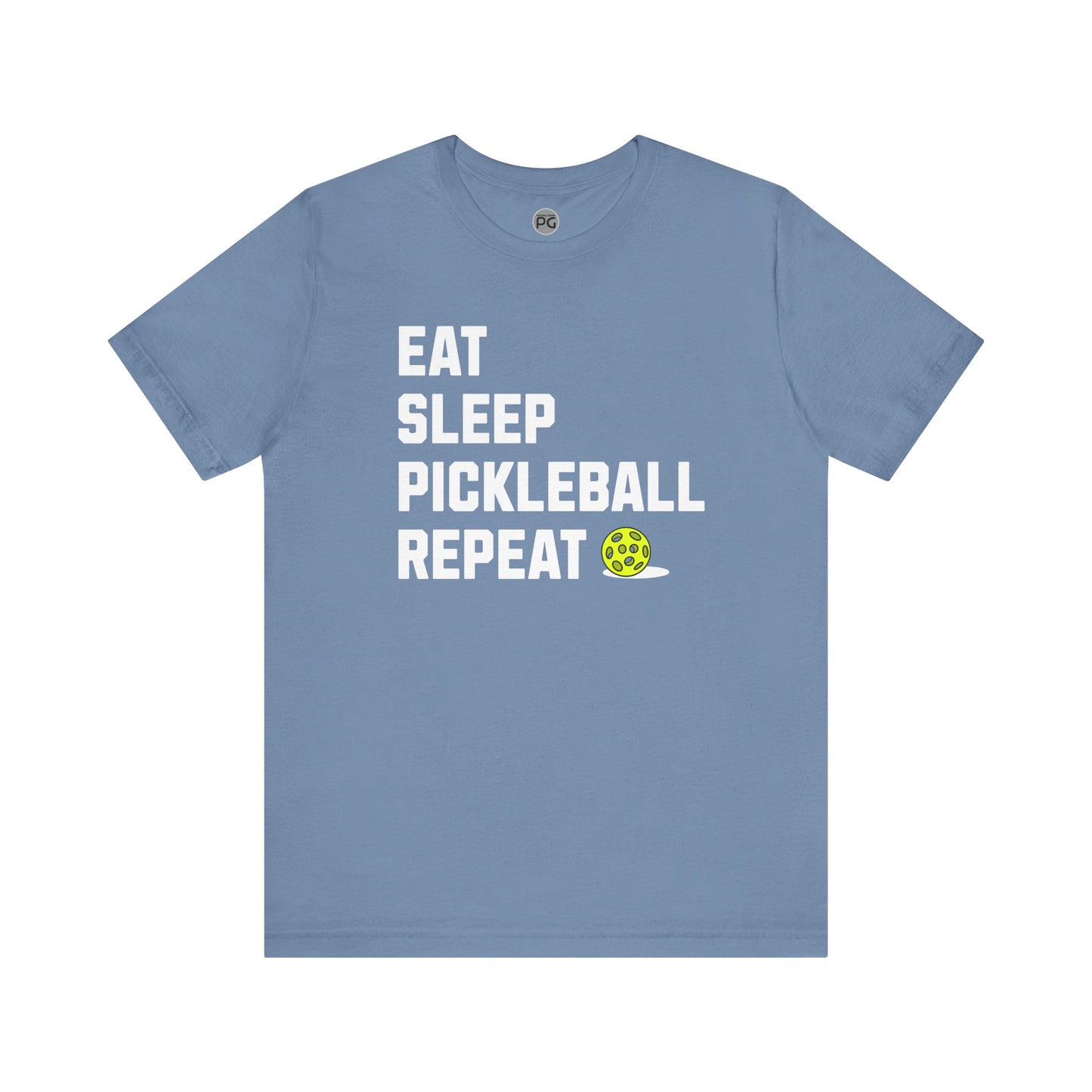 Eat, Sleep, Pickleball, Repeat - Unisex Tee