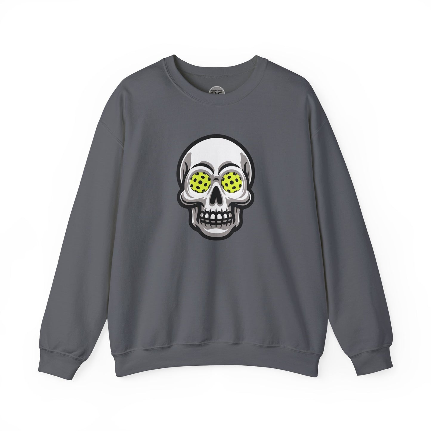 Pickleball Skull Unisex Crewneck Sweatshirt
