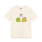 Cheese and Pickleball Love Unisex Jersey Short Sleeve Tee