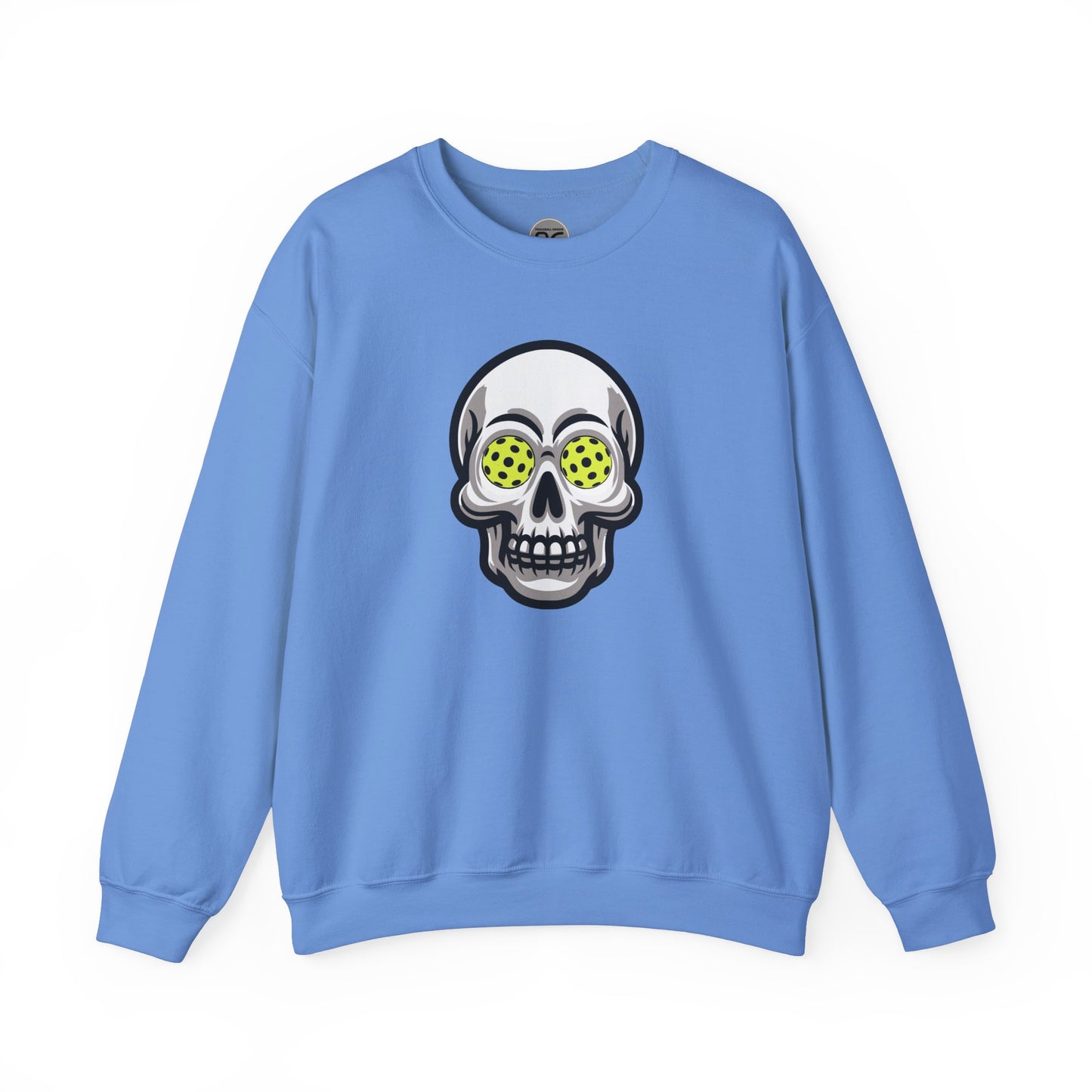 Pickleball Skull Unisex Heavy Blend™ Crewneck Sweatshirt