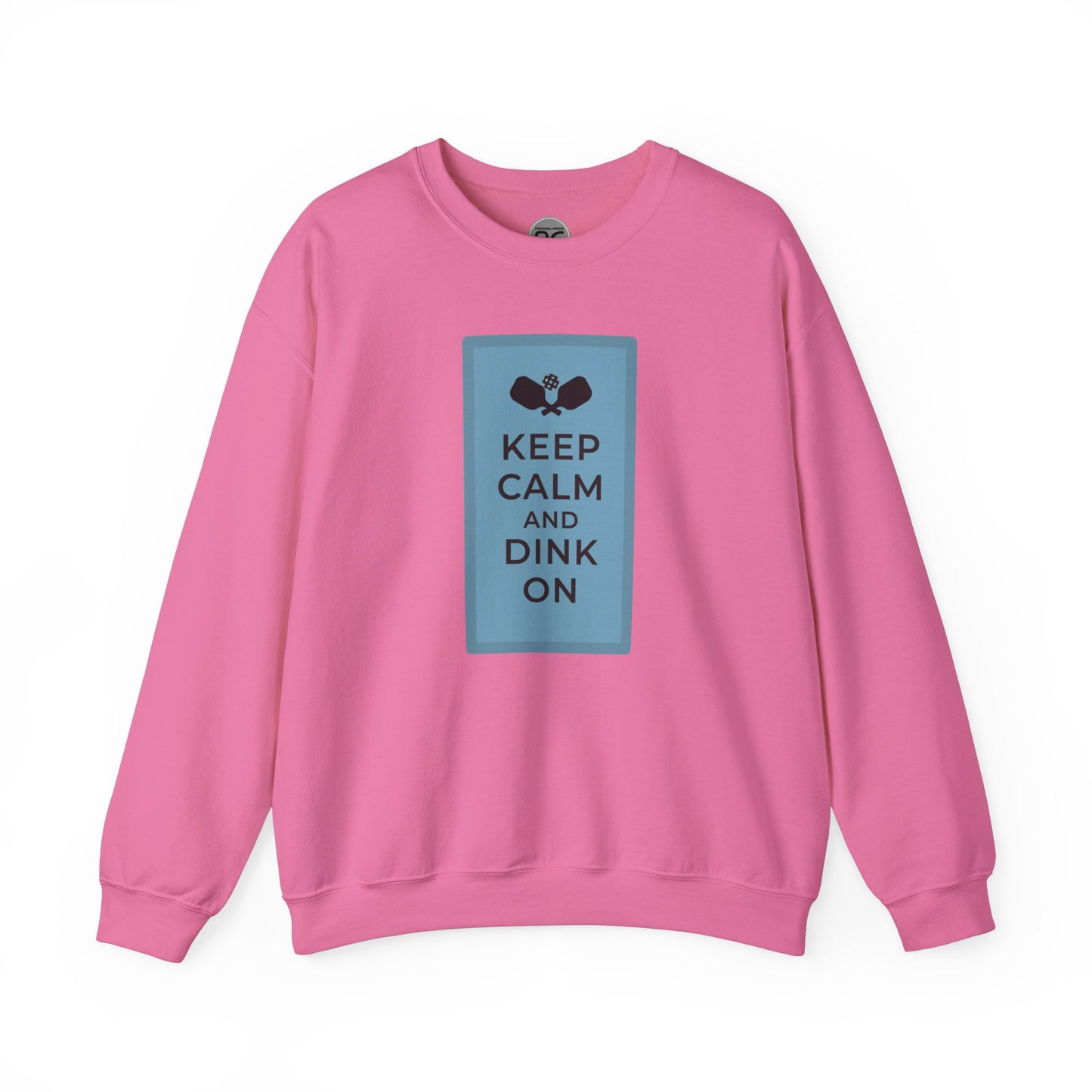 Keep calm, dink on!  Unisex Heavy Blend™ Crewneck Sweatshirt