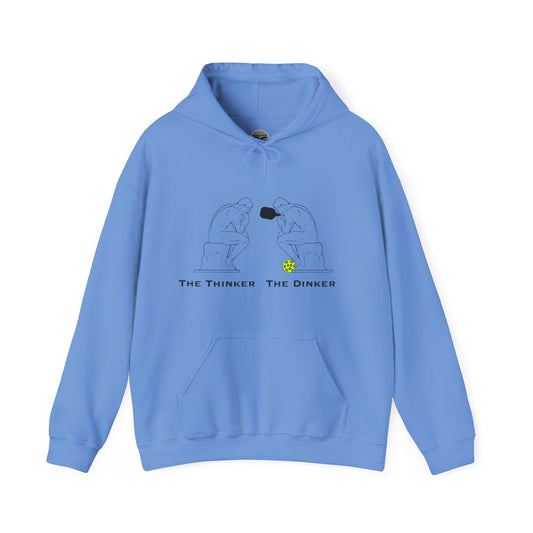 Who Says Pickleball Isn't for Intellectuals Unisex Heavy Blend™ Hooded Sweatshirt