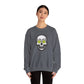 Pickleball Skull Unisex Crewneck Sweatshirt