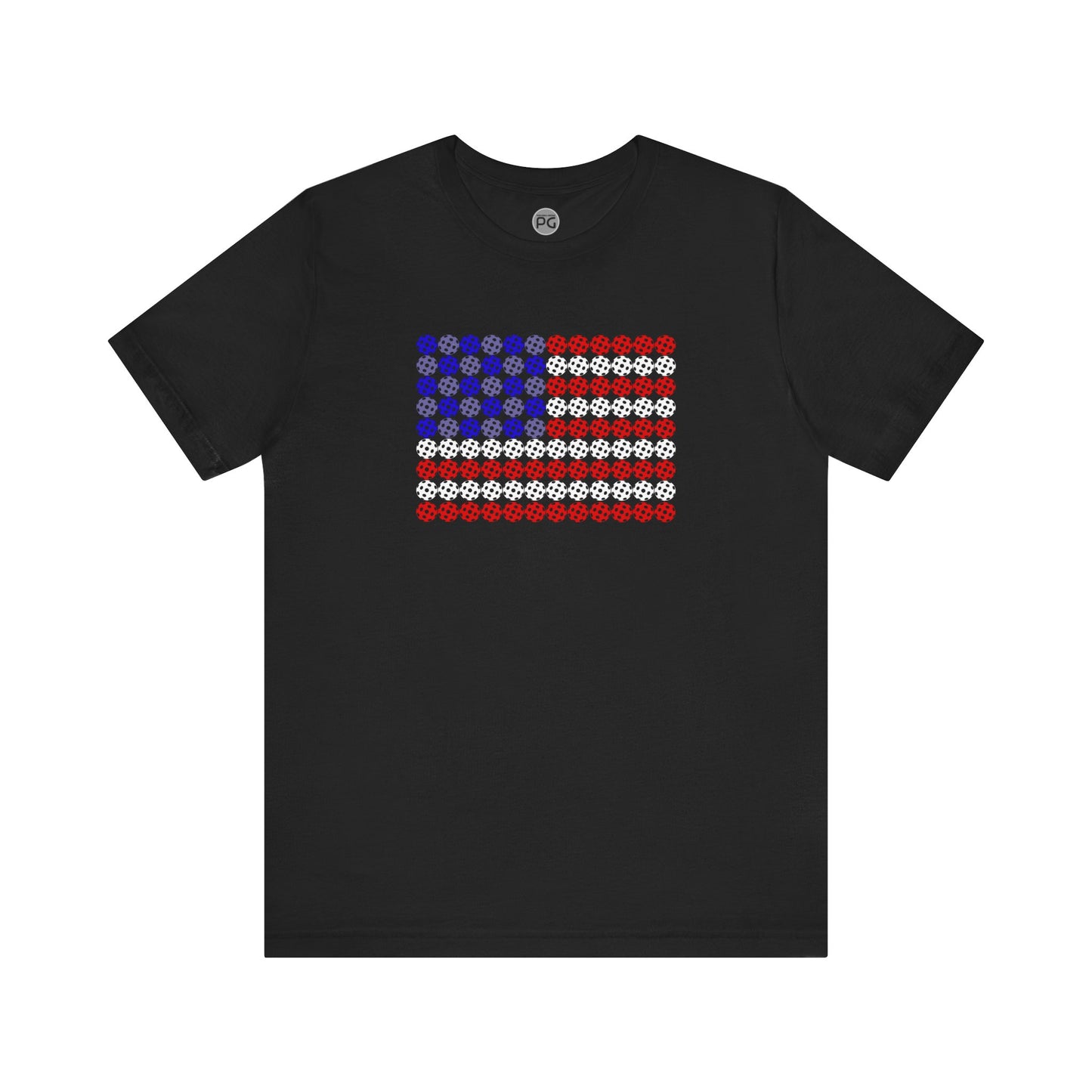 Pickleball Flag unisex tee
