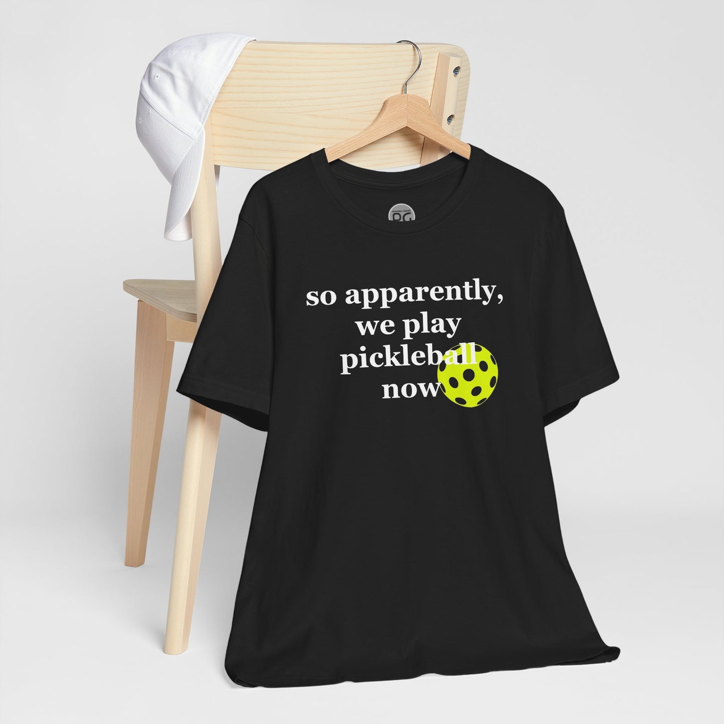 So apparently we play pickleball now Unisex tee