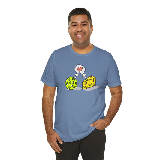 Cheese and Pickleball Love Tee