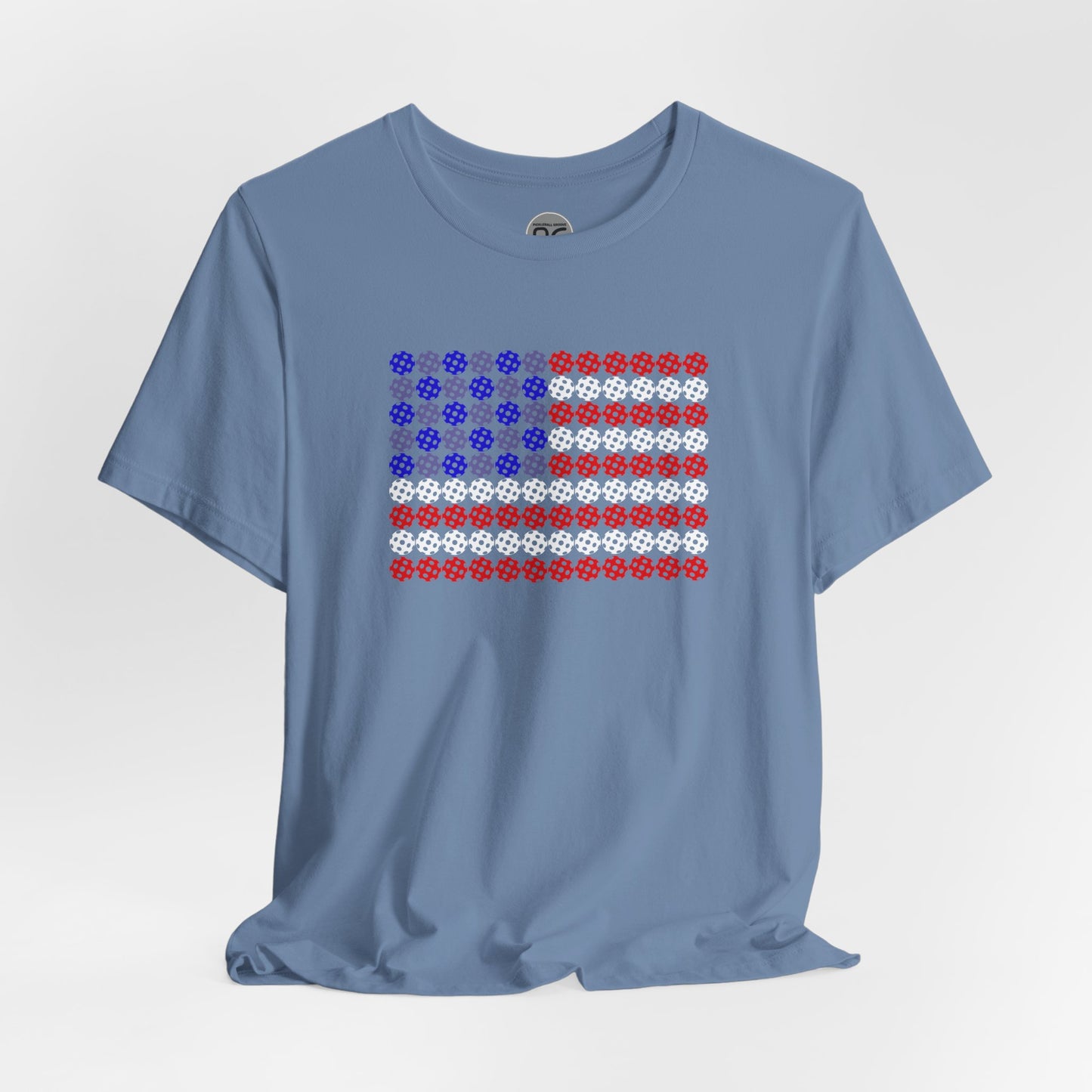 Pickleball Flag unisex tee