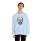 Pickleball Skull Unisex Heavy Blend™ Crewneck Sweatshirt