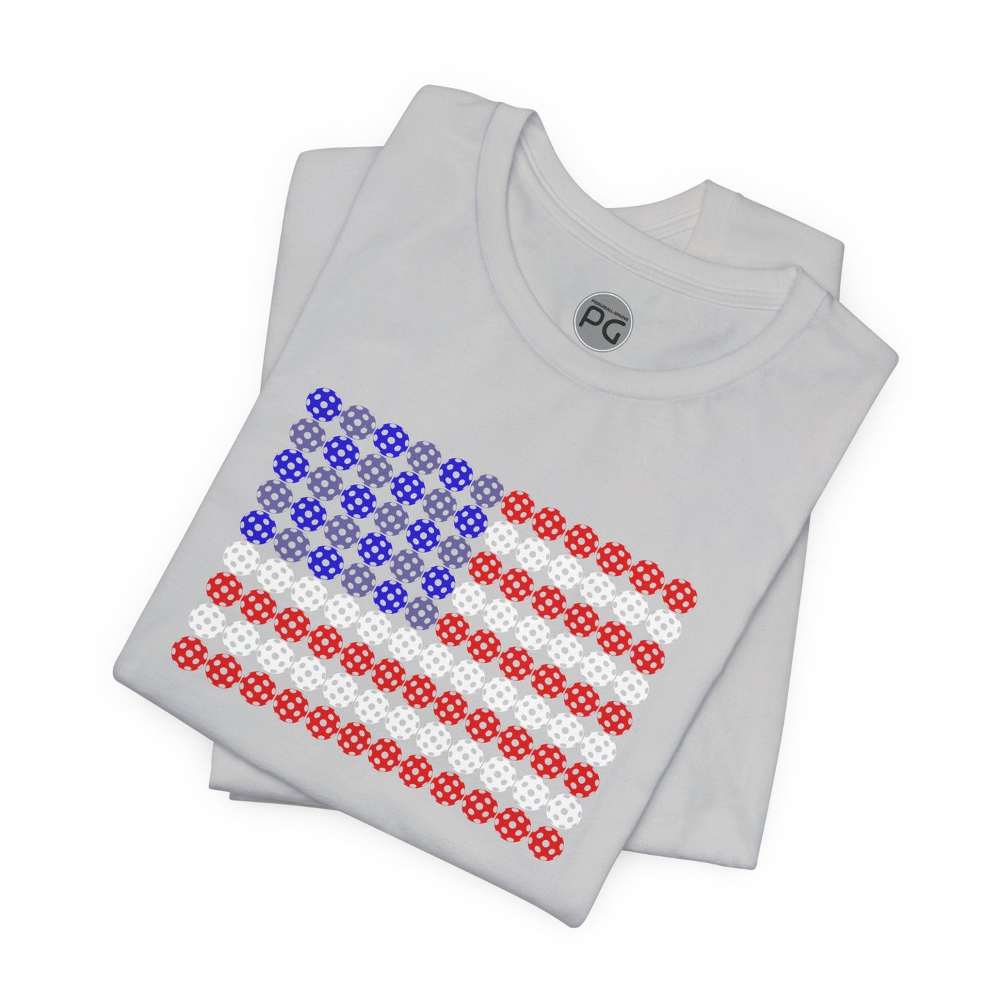 Pickleball Flag unisex tee