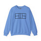 Classy black lines Pickleball Court Unisex Crewneck Sweatshirt