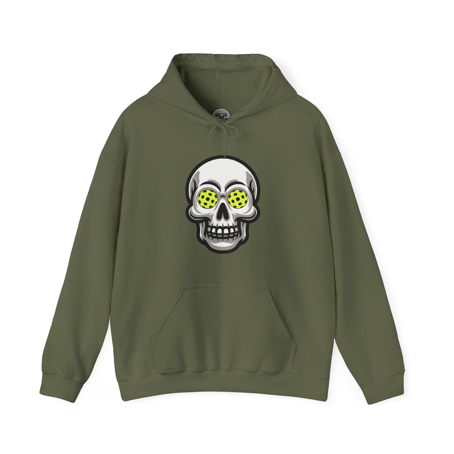 Pickleball Skull Unisex Heavy Blend™ Hooded Sweatshirt