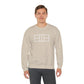 Classy white lines Unisex Crewneck Sweatshirt