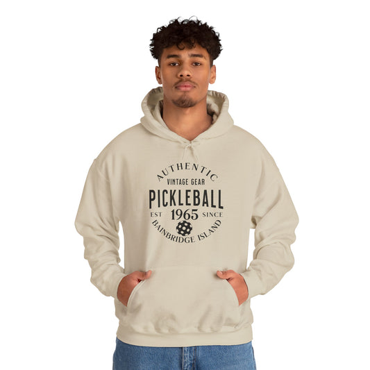 Bainbridge Vintage Classic Unisex Hooded Sweatshirt