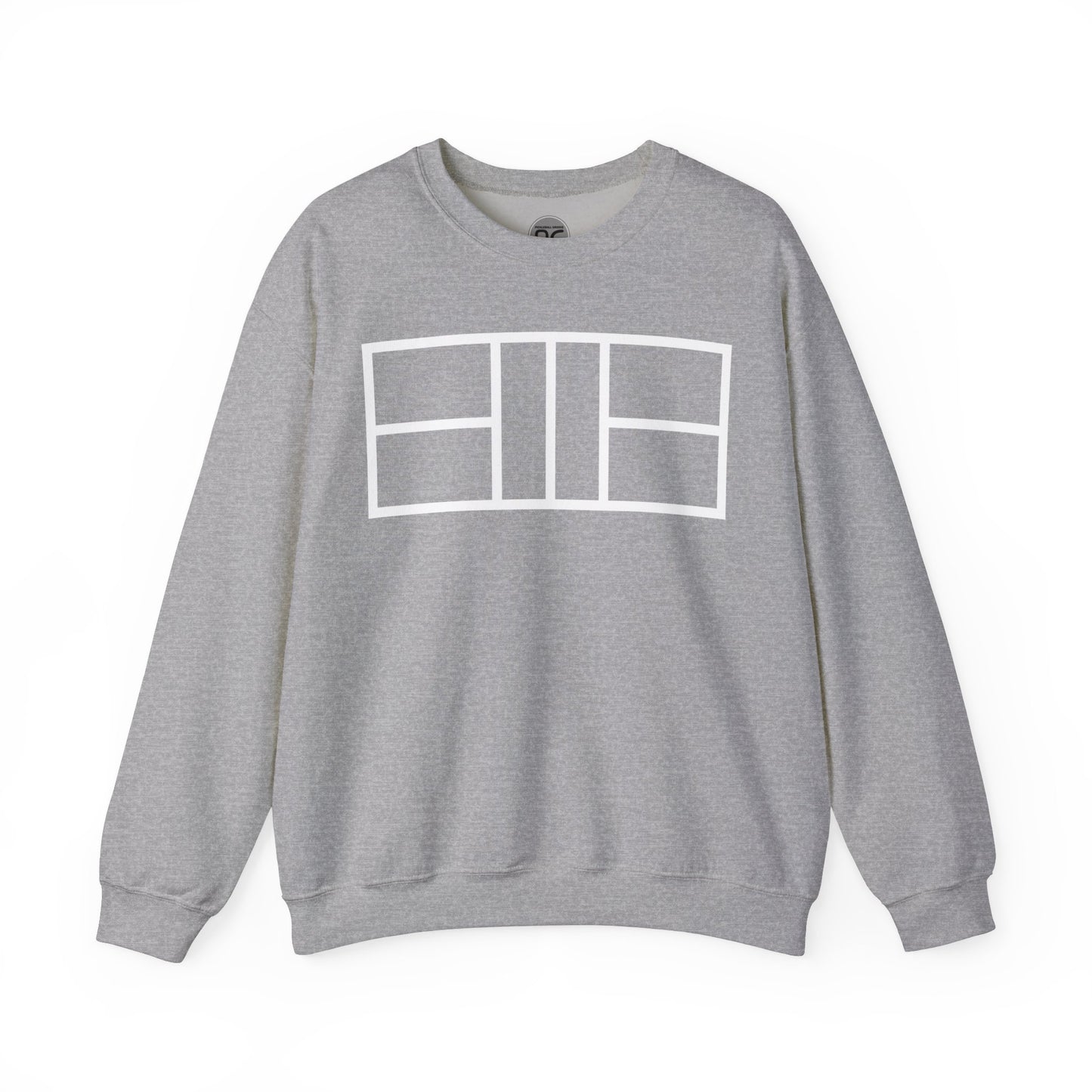 Classy white lines Unisex Heavy Blend™ Crewneck Sweatshirt