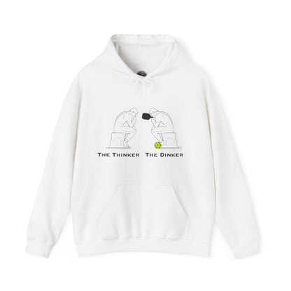 Who Says Pickleball Isn't for Intellectuals Unisex Heavy Blend™ Hooded Sweatshirt