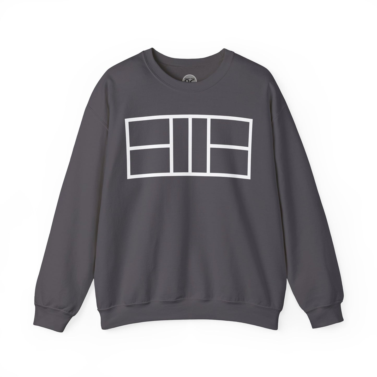 Classy white lines Unisex Heavy Blend™ Crewneck Sweatshirt