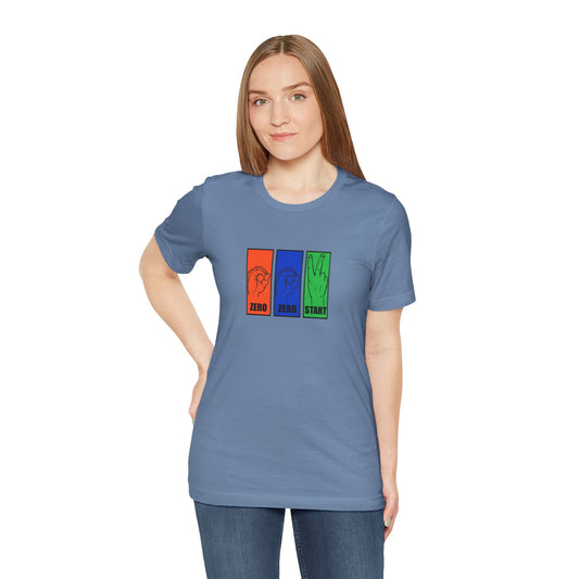 Sign Language Pickleball Unisex Tee