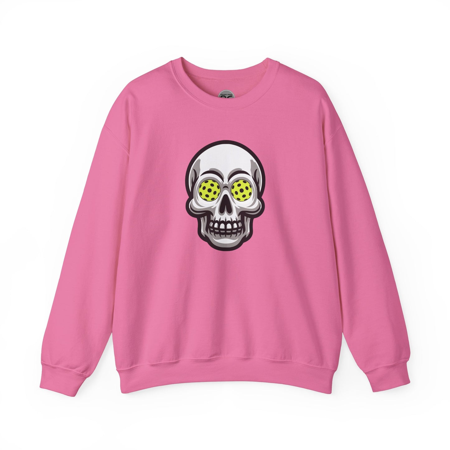 Pickleball Skull Unisex Heavy Blend™ Crewneck Sweatshirt