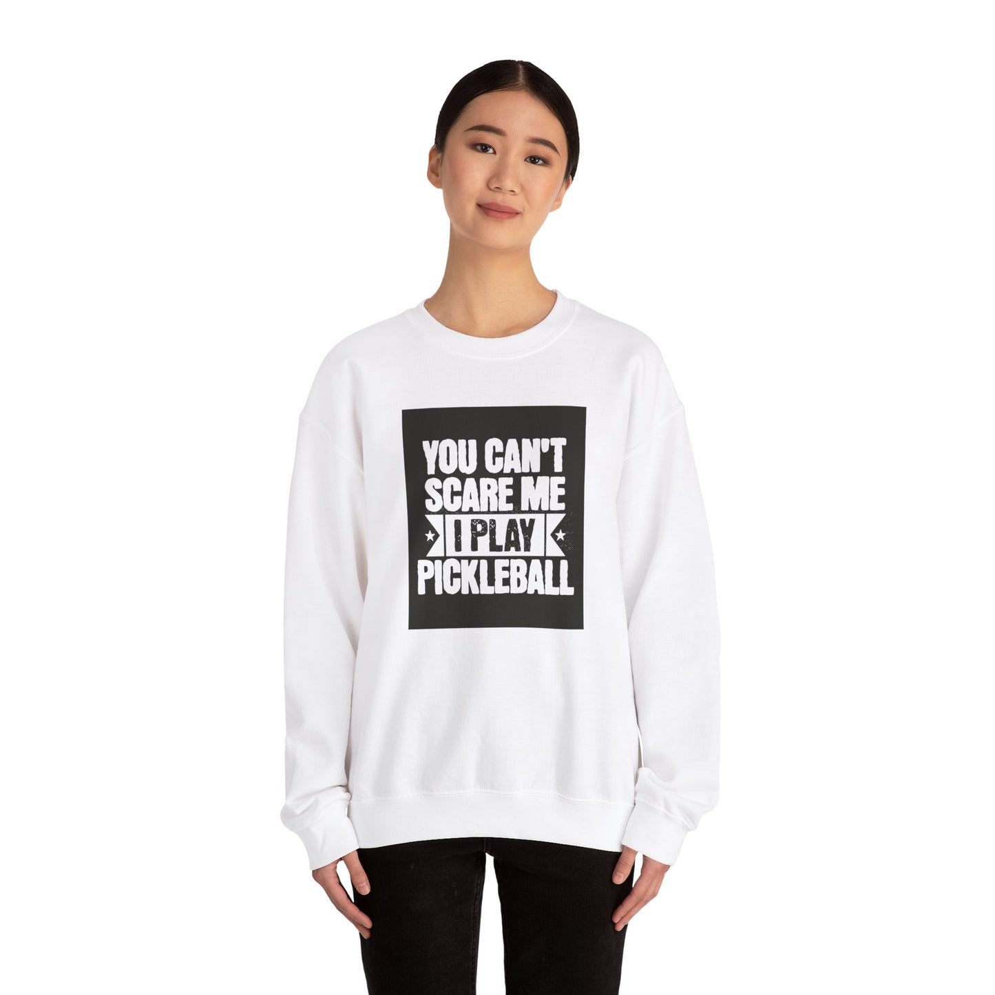 You can’t scare me! Unisex Heavy Blend™ Crewneck Sweatshirt