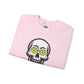 Pickleball Skull Unisex Heavy Blend™ Crewneck Sweatshirt